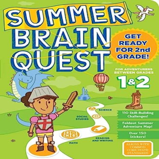 Summer Brain Quest Workbook-Activity Books-Toycra Books-Toycra