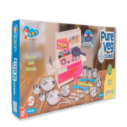 Sunny 21 Pieces Pure Veg Jumbo Kitchen Play Set