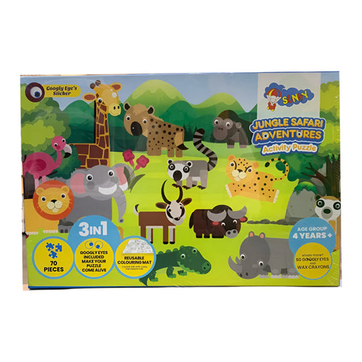 Sunny 3 IN 1 Activity Puzzle-Puzzles-Sunny-Toycra