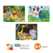 Sunny 3 in 1 Jigsaw Puzzle-Puzzles-Sunny-Toycra