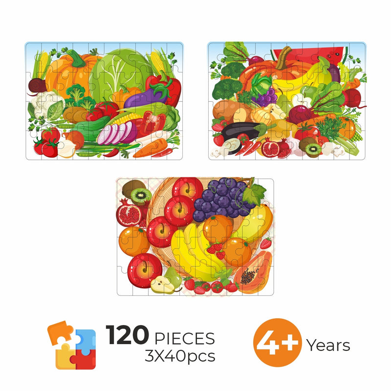 Sunny 3 in 1 Jigsaw Puzzle