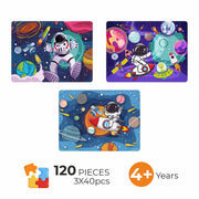 Sunny 3 in 1 Jigsaw Puzzle