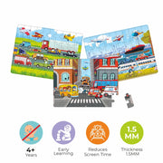 Sunny 3 in 1 Jigsaw Puzzle