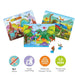 Sunny 3 in 1 Jigsaw Puzzle-Puzzles-Sunny-Toycra