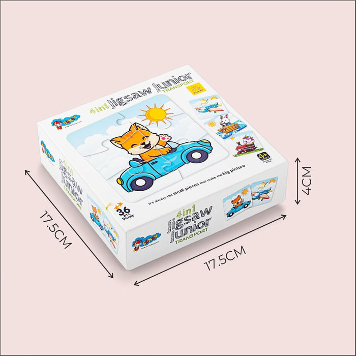 Sunny 4 in 1 Jigsaw Junior Puzzle-Puzzles-Sunny-Toycra