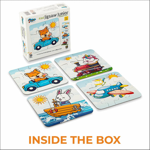 Sunny 4 in 1 Jigsaw Junior Puzzle-Puzzles-Sunny-Toycra