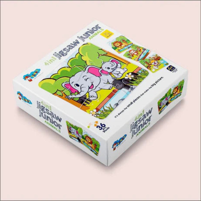 Sunny 4 in 1 Jigsaw Junior Puzzle-Puzzles-Sunny-Toycra