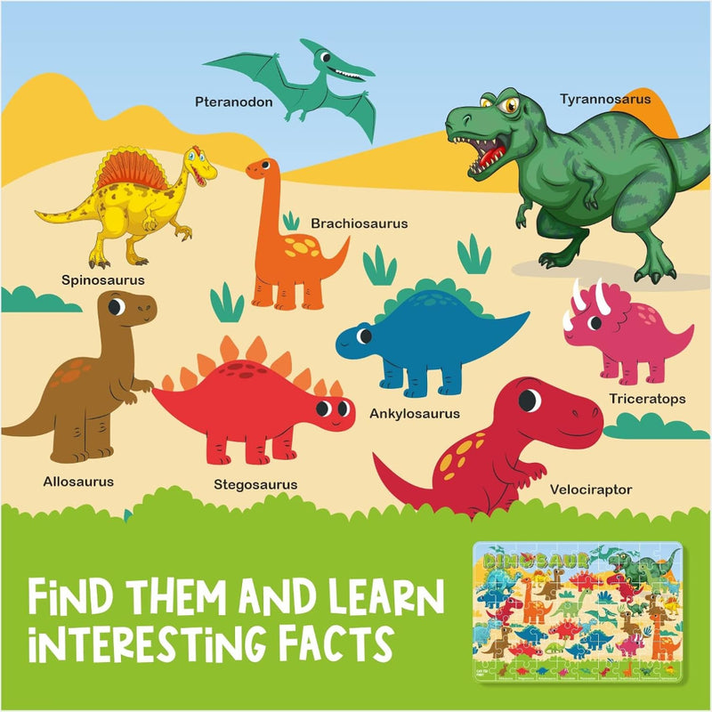 Sunny 70pcs Look and Find Jigsaw Puzzle