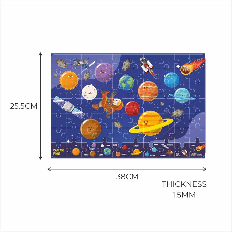 Sunny 70pcs Look and Find Jigsaw Puzzle