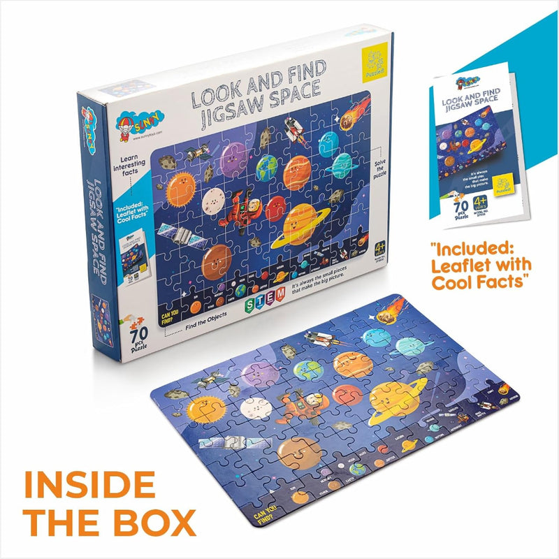 Sunny 70pcs Look and Find Jigsaw Puzzle