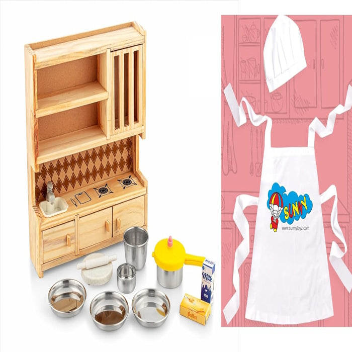 Sunny Cook & Serve Kitchen Playset -Multi Color-Pretend Play-Sunny-Toycra