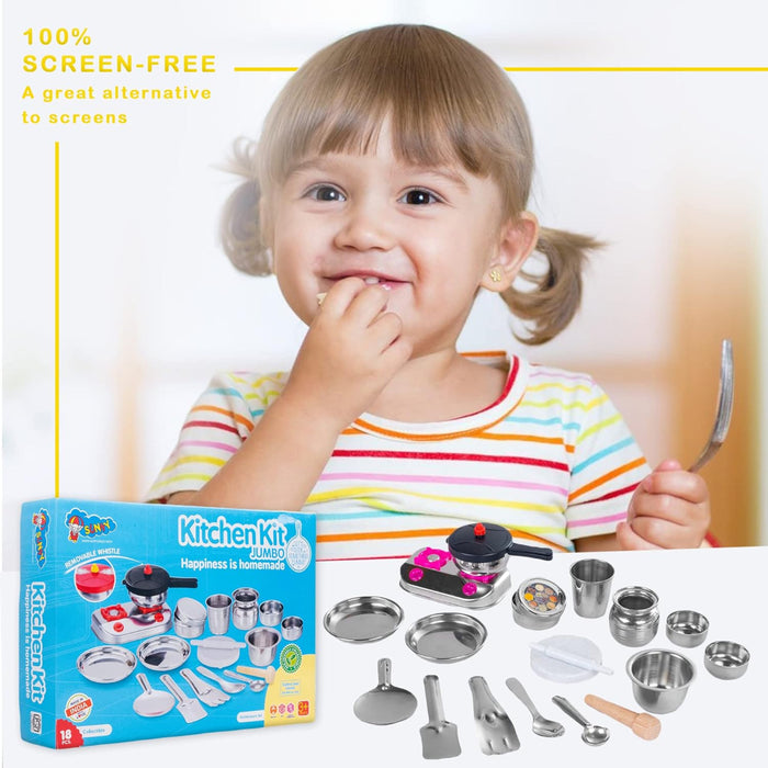 Sunny Jumbo Kitchen Set-Pretend Play-Sunny-Toycra