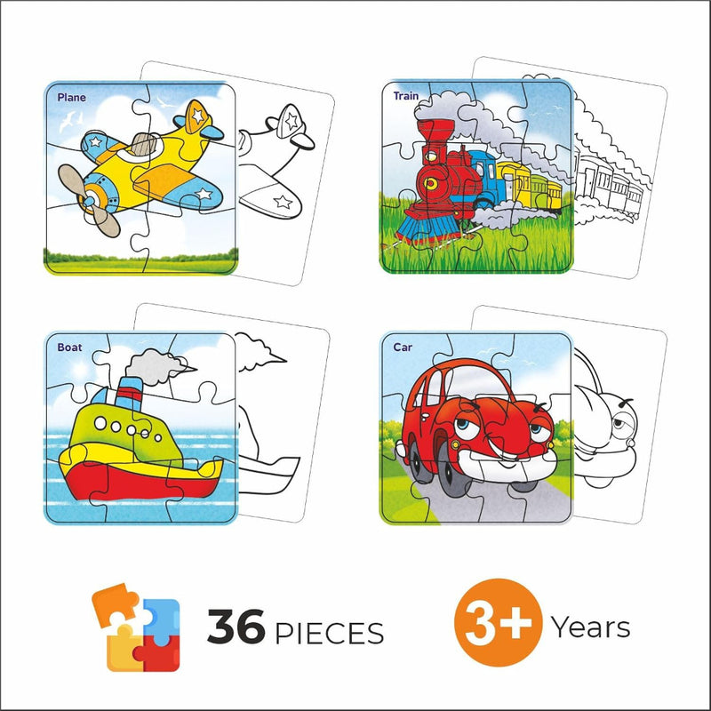 Sunny Puzzle N Paint Jigsaw Puzzle