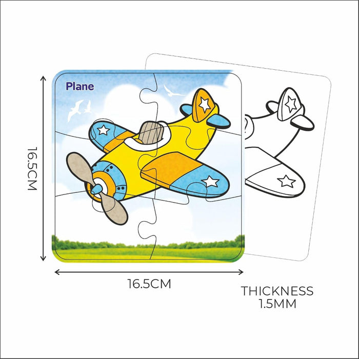 Sunny Puzzle N Paint Jigsaw Puzzle-Puzzles-Sunny-Toycra