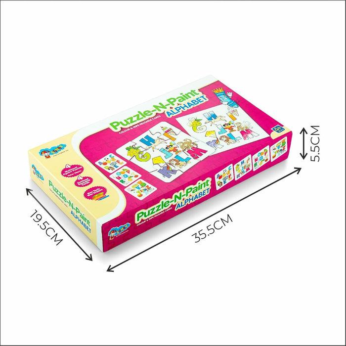 Sunny Puzzle N Paint Jigsaw Puzzle-Puzzles-Sunny-Toycra
