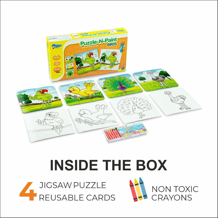 Sunny Puzzle N Paint Jigsaw Puzzle-Puzzles-Sunny-Toycra