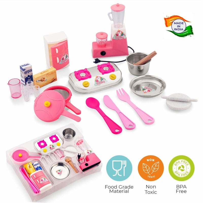 Sunny Unicorn Chef Kitchen Set