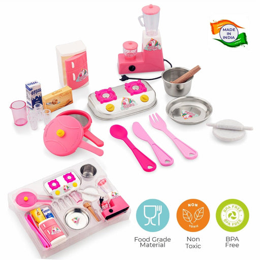 Sunny Unicorn Chef Kitchen Set-Pretend Play-Sunny-Toycra