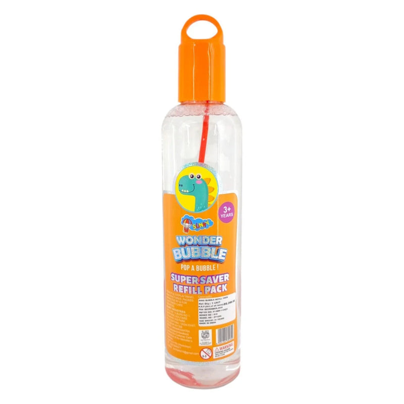 Sunny Wonder Bubble Bottle – Pop A Bubble Super Saver Refill Pack 1000ml