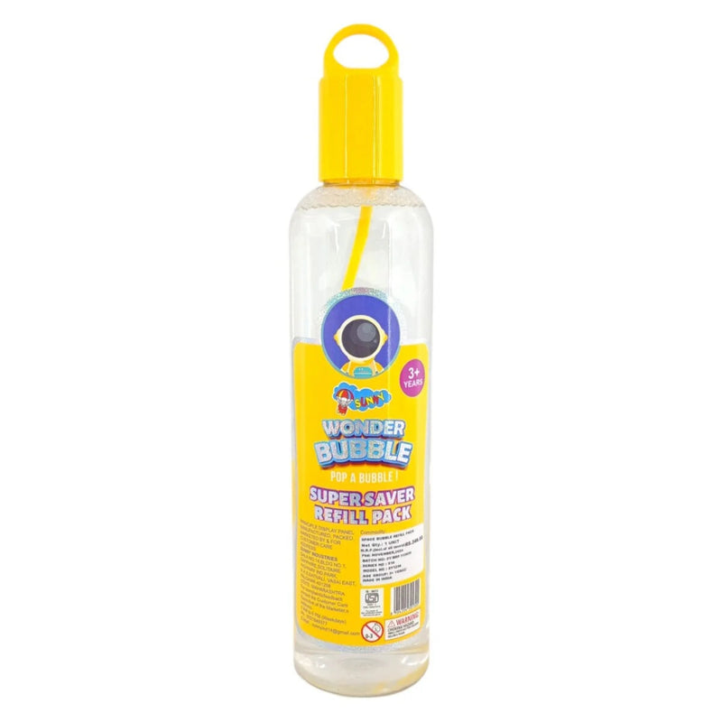 Sunny Wonder Bubble Bottle – Pop A Bubble Super Saver Refill Pack 1000ml