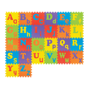 Sunta Alphabet 26 Pieces Puzzle Mat- Multi Color