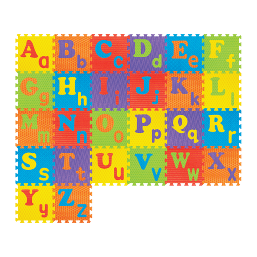 Sunta Alphabet 26 Pieces Puzzle Mat- Multi Color-Mats, Gym & Activity-Sunta-Toycra