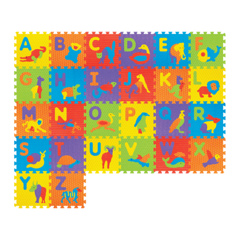 Sunta Alphabets & Animals Puzzle Mat -26 Pcs