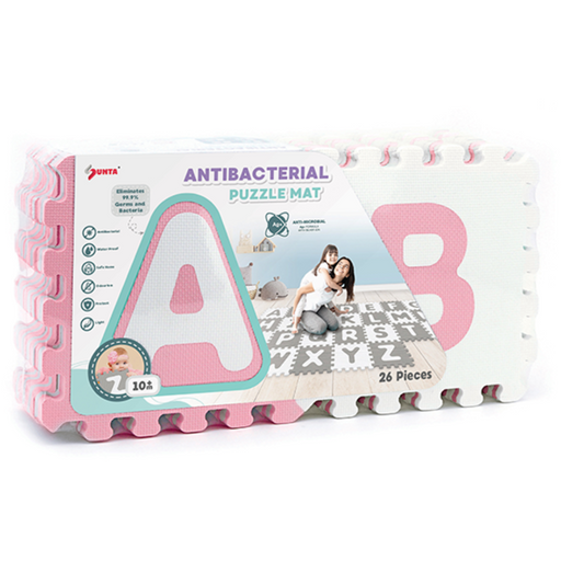 Sunta Antibacterial Puzzle Mat : Alphabet 26 Pieces-Mats, Gym & Activity-Sunta-Toycra