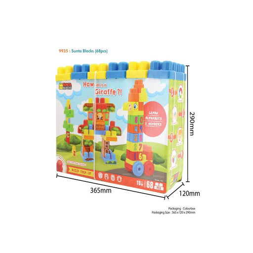 Sunta Block 68 Pcs-Construction-Sunta-Toycra