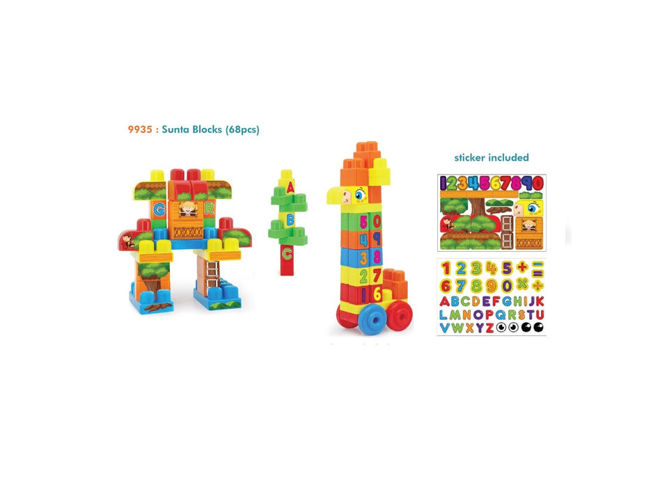 Sunta Block 68 Pcs-Construction-Sunta-Toycra