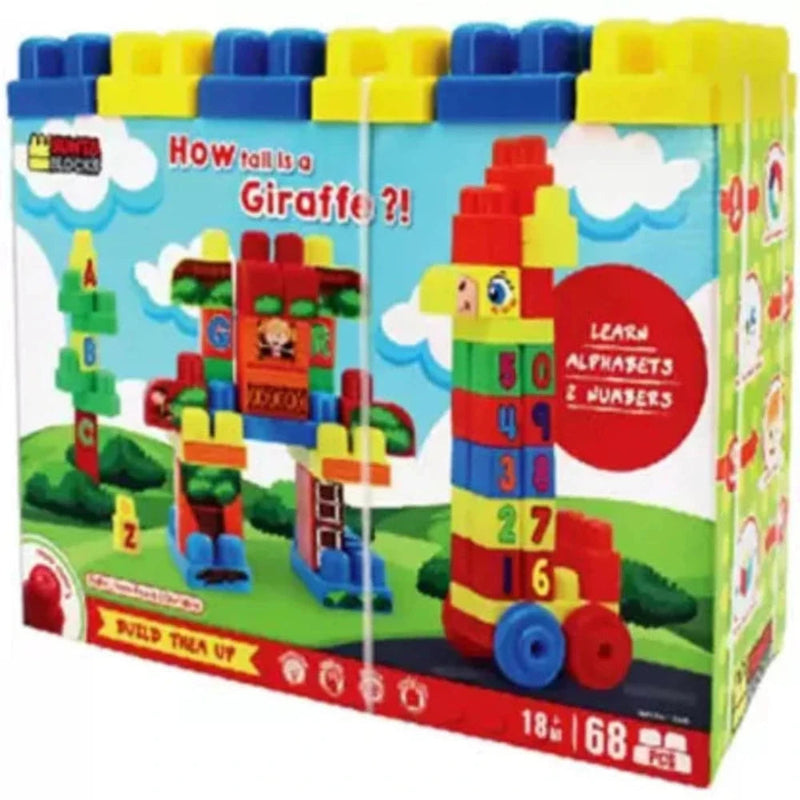 Sunta Blocks Transparent (Mega Blocks Size)