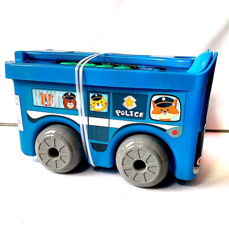 Sunta Building Blocks In Trolley Container - 30Pcs