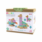 Sunta Mijoy Rice Husk Toy Blocks - 30 Pcs