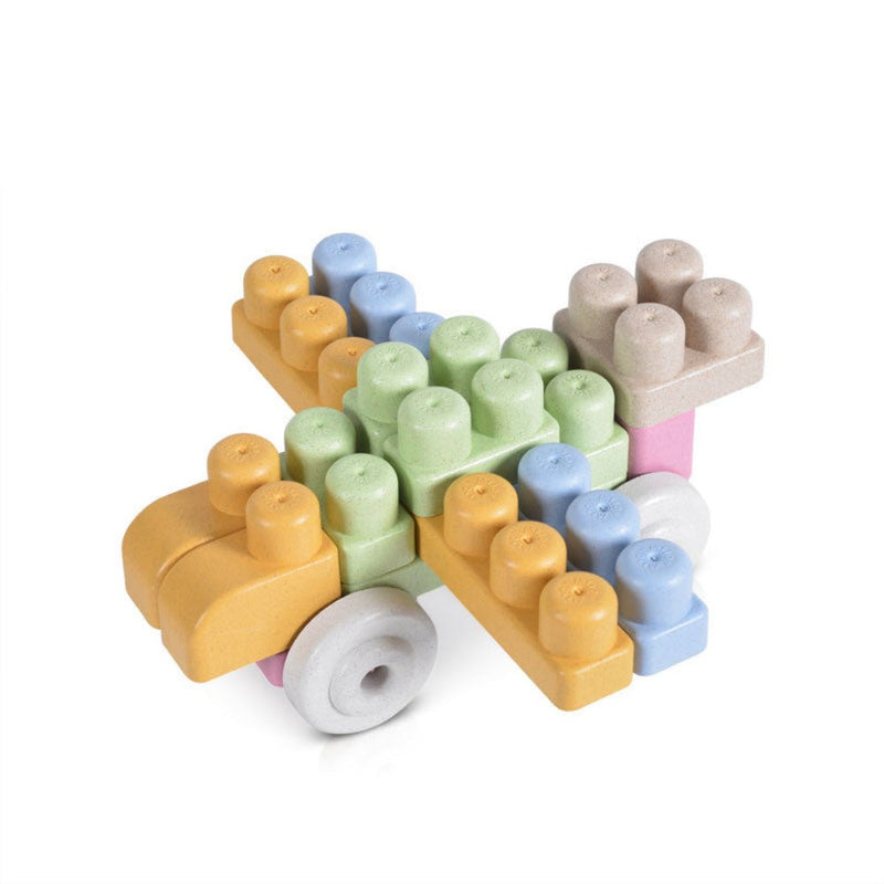 Sunta Mijoy Rice Husk Toy Blocks - 30 Pcs