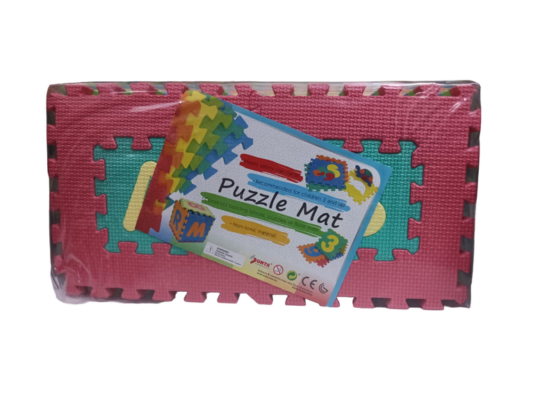 Sunta Number and Alphabet 2 in 1 Puzzle Mat - 36 Pcs