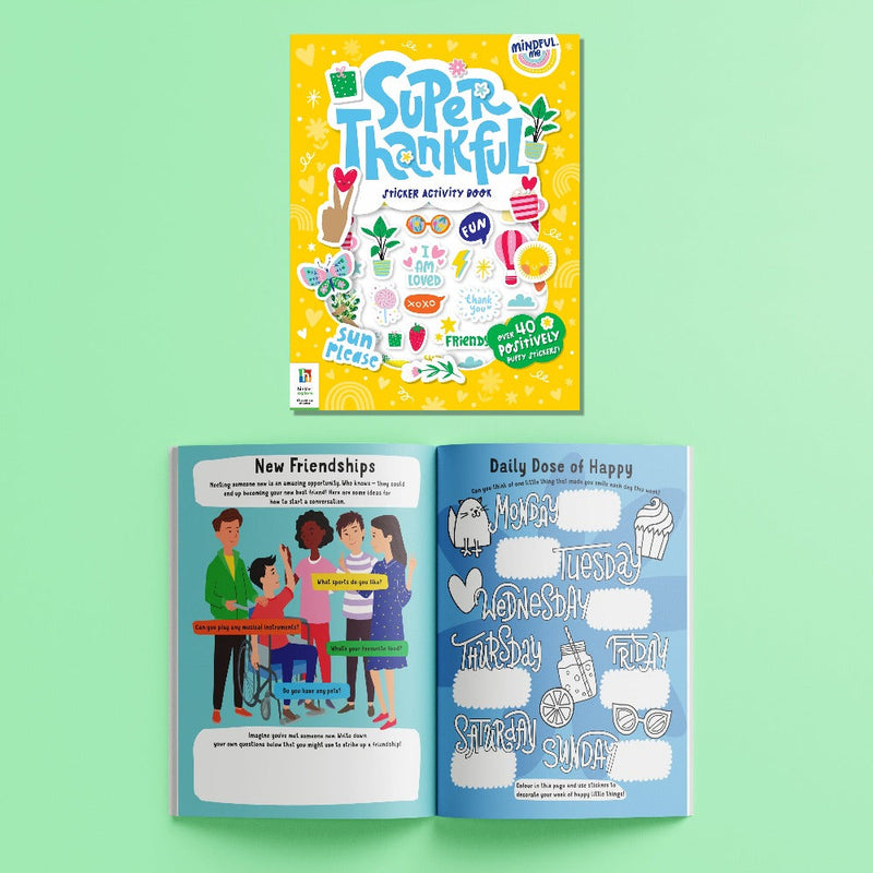 Super Thankful Sticker Activity Book