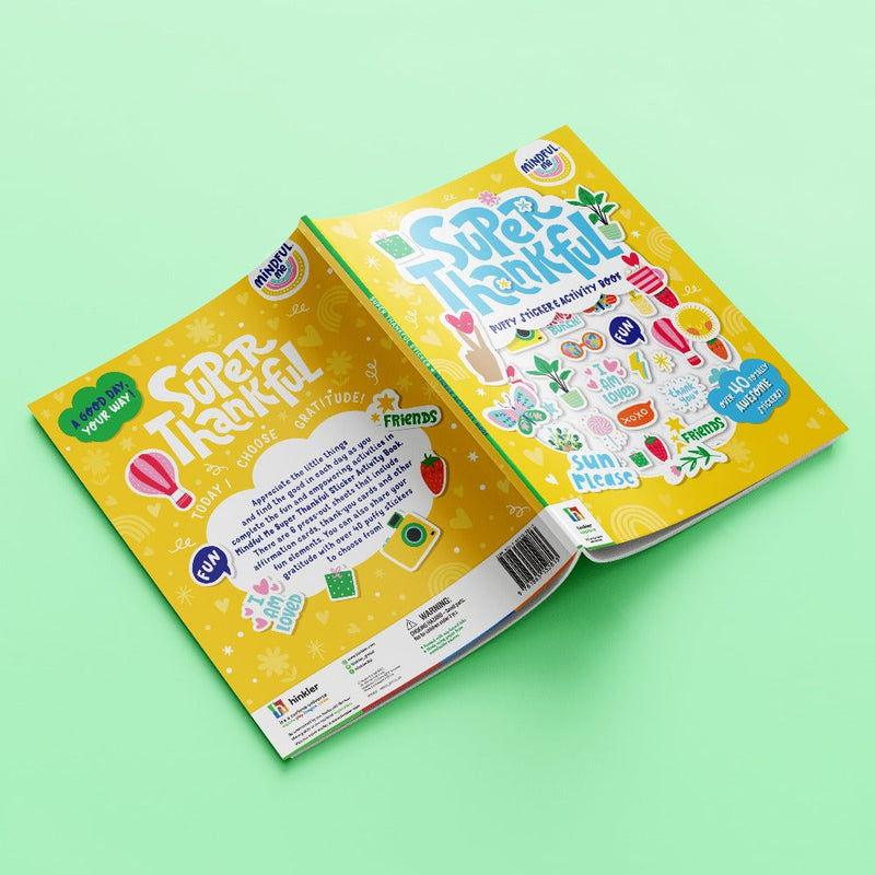 Super Thankful Sticker Activity Book