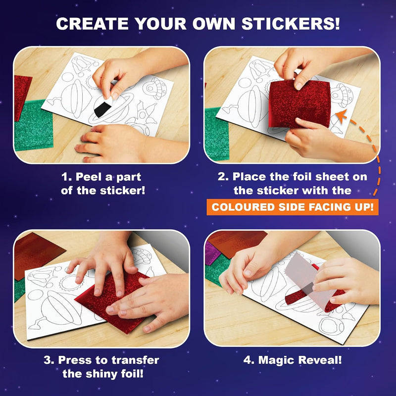 SuperPlay Foil Stickers - Space Magic
