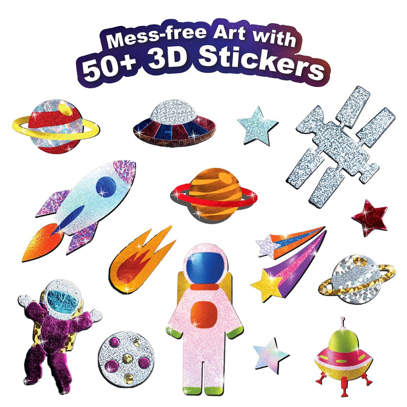 SuperPlay Foil Stickers - Space Magic