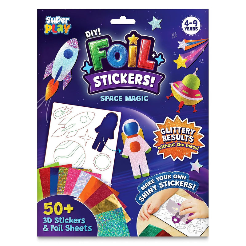 SuperPlay Foil Stickers - Space Magic