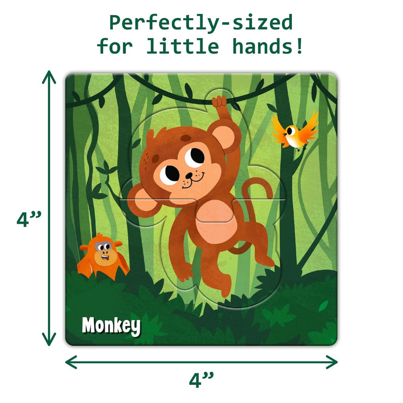 SuperPlay Jungle Animals Puzzle Set