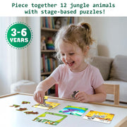 SuperPlay Jungle Animals Puzzle Set