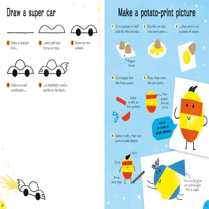 Superhero Things To Make And Do-Activity Books-Usb-Toycra