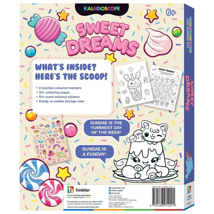 Sweet Dreams Colouring Kit-Arts & Crafts-SBC-Toycra