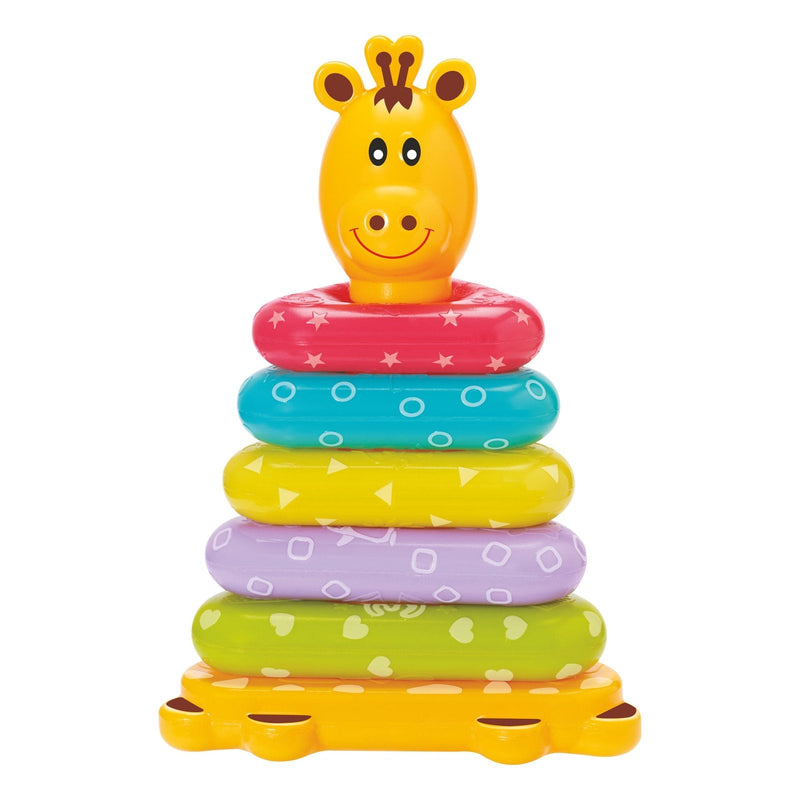 TRingles- An 8 Pcs Stack N Play Triangle Shaped Rings Set for Age 12-36 Months