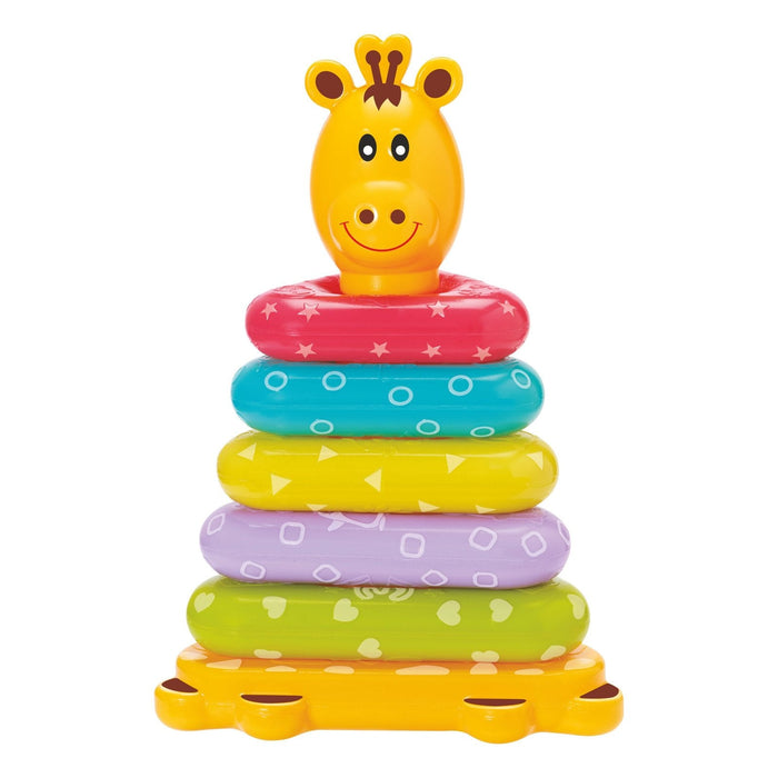 TRingles- An 8 Pcs Stack N Play Triangle Shaped Rings Set for Age 12-36 Months-simple-Toymate-Toycra
