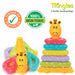TRingles- An 8 Pcs Stack N Play Triangle Shaped Rings Set for Age 12-36 Months-simple-Toymate-Toycra