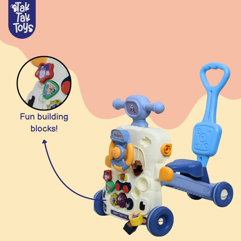 Tak Tak Toys 5 in 1 Happy Trotter - Baby Walker