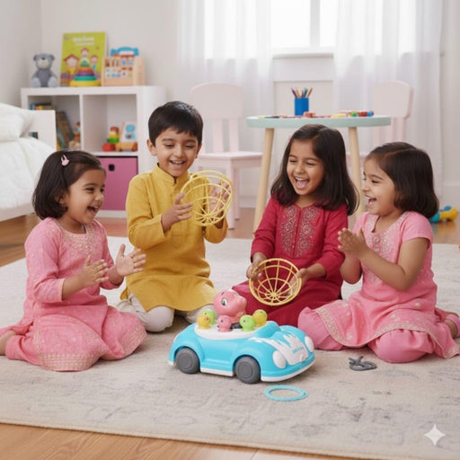 Tak Tak Toys Catch-a-Saurus - the Bouncing Elf Car Fishing Game