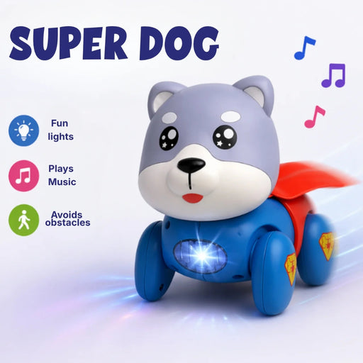 Tak Tak Toys Jumpy Super Dog - Interactive Musical Toy